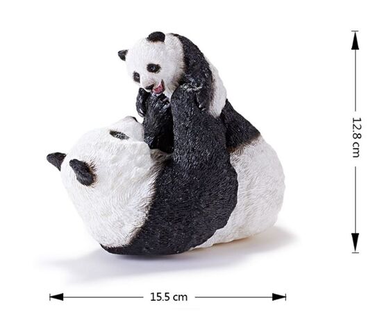 Фигурка "Панда с детёнышем", 15,5 см