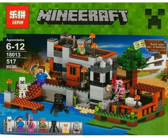 Конструктор Lepin "Майнкрафт. Береговая Цитадель", 517 деталей