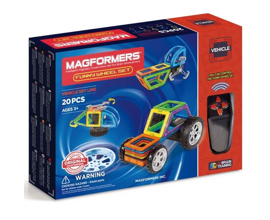 Магнитный конструктор Magformers "Funny Wheel Set 20"