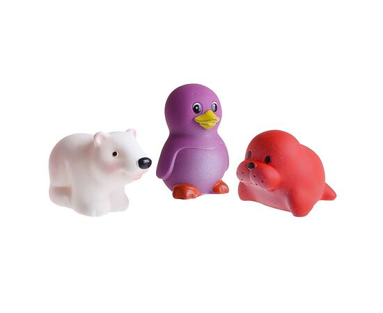 Набор резиновых игрушек "Север", 3 шт