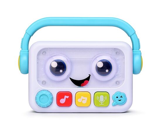 Музыкальная игрушка для малышей "Магнитофон" на батарейках