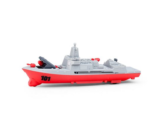Игрушка пластиковая "Корабль с ракетами", 24 см