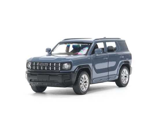 Машина сувенирная "Haval Kugou", металл, 11,4 см, двери, инерция, серо-синий