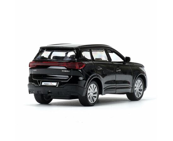 Машина сувенирная "Chery Tiggo 7 Pro", металл, 10,5 см, инерция, двери, черный