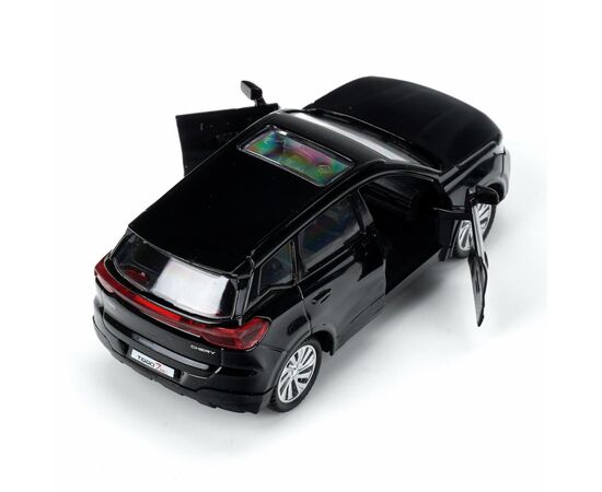 Машина сувенирная "Chery Tiggo 7 Pro", металл, 10,5 см, инерция, двери, черный