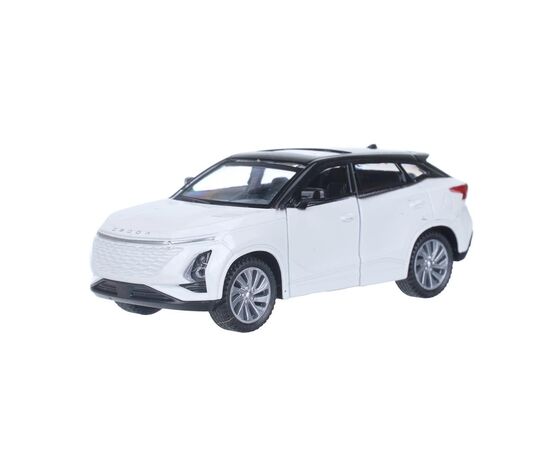 Машина сувенирная "Omoda C5", металл, 10,5 см, двери, инерция, белый