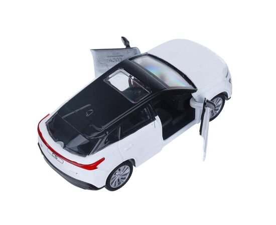 Машина сувенирная "Omoda C5", металл, 10,5 см, двери, инерция, белый