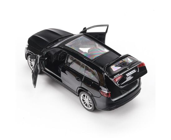Машина сувенирная "Mercedes-Benz GLS Class AMG", металл, 12 см, двери, багажник, инерция, черный