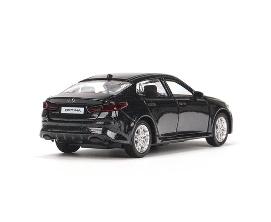 Машина сувенирная "Kia Optima", металл, 12 см, двери, багажник, инерция, черный