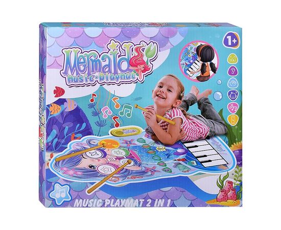 Коврик музыкальный "Русалка", 82 х 55 см