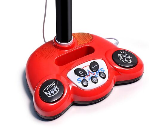 Детское караоке "Звёздный микрофон", регулируемая стойка (45–95 см), Bluetooth