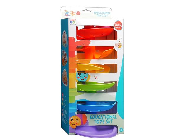 Игра горка с шариками "Башня-скат", высота 33 см