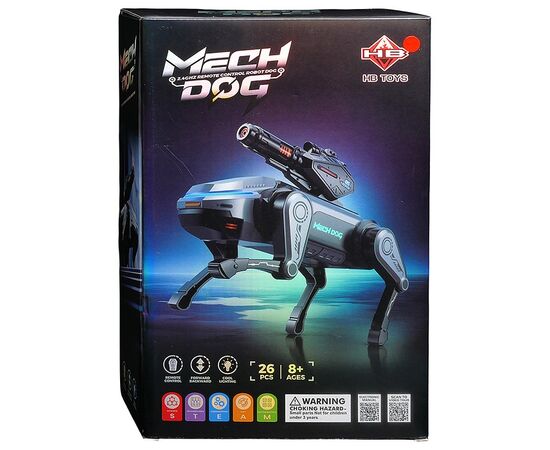 Радиоуправляемый робот-конструктор Mech Dog, 26 деталей
