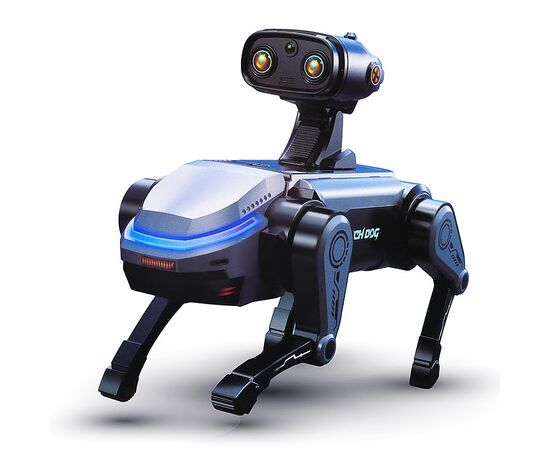 Радиоуправляемый робот-конструктор Mech Dog, 26 деталей (синий)