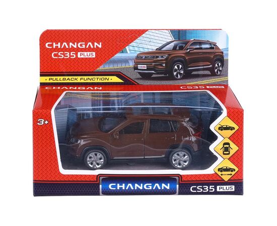Машина металлическая "Changan CS35" цвет коричневый, 12 см