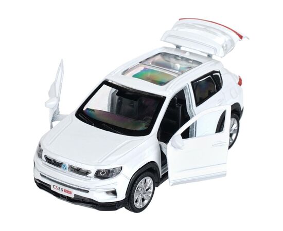 Машина металлическая "Changan CS35" цвет белый, 12 см