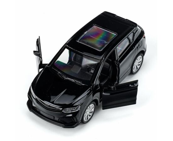 Машина металлическая "Geely Coolray", цвет черный, 10,5 см