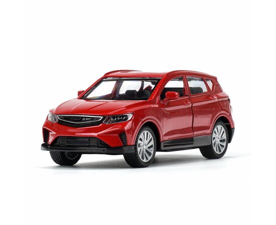 Машина металлическая "Geely Coolray", цвет красный, 10,5 см