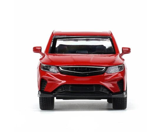 Машина металлическая "Geely Coolray", цвет красный, 10,5 см