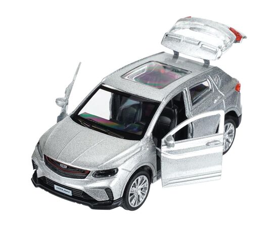 Машина металлическая "Geely Colray", цвет серебристый, 12 см
