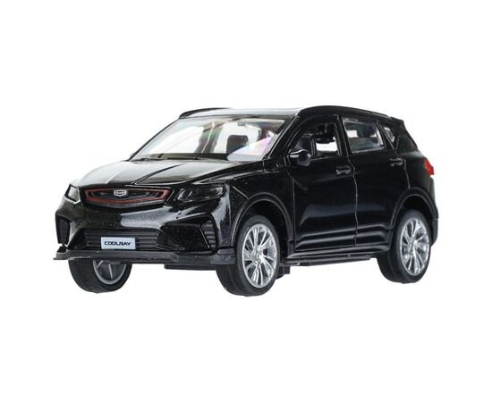 Машина металлическая "Geely Coolray", свет-звук, цвет черный, 12 см