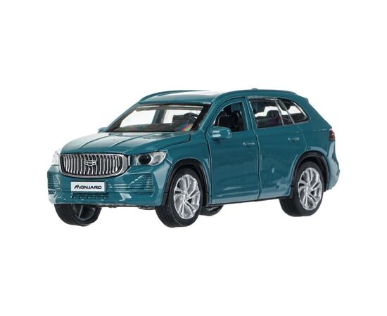 Машина металлическая "Geely Monjaro", цвет изумрудный, 12 см