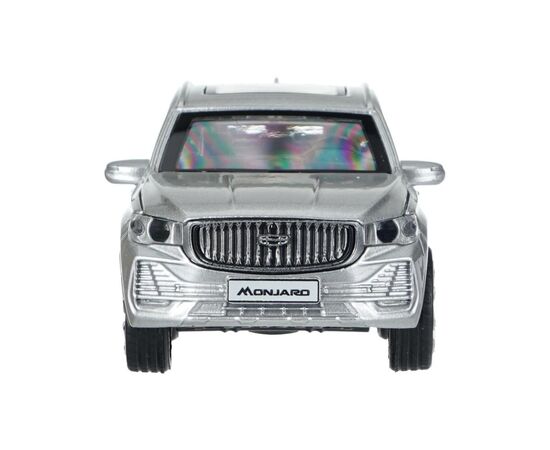Машина металлическая "Geely Monjaro", 12 см, цвет серебристый