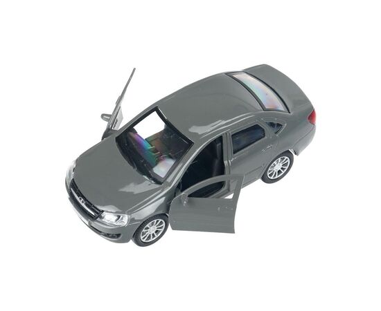 Машина металлическая "Lada Granta" цвет серый, 11,5 см