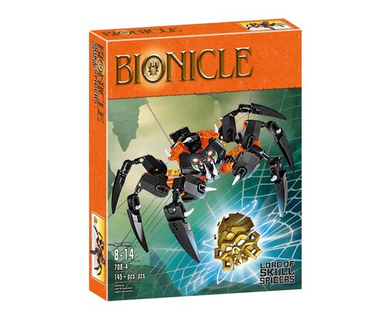 Конструктор KSZ "Bionicle: Лорд Паучий Череп" 145 деталей