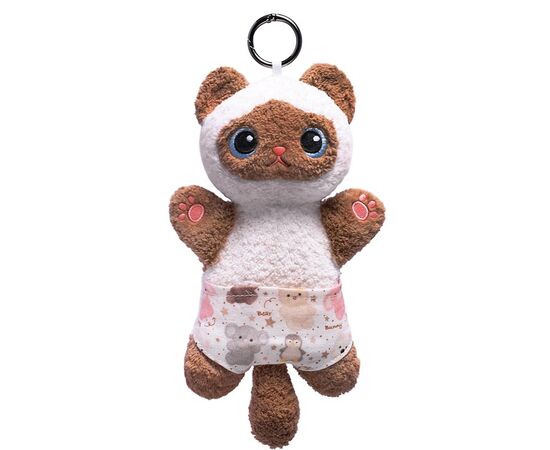 Мягкая игрушка "Кошка Бусинка" 18 см