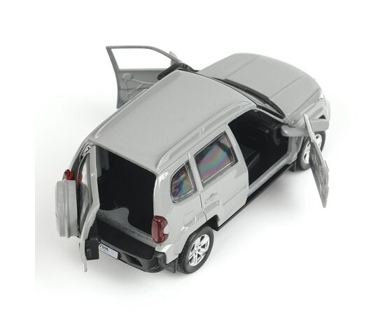 Машина металл LADA NIVA travel 12 см,серый цвет