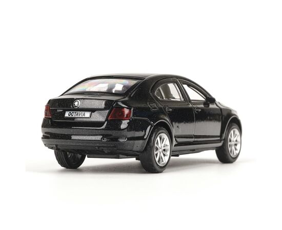 Машина металлическая "Skoda Octavia" цвет черный, 12 см