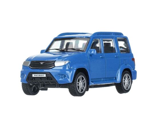 Машина металлическая UAZ patriot 10,5 см, синий цвет