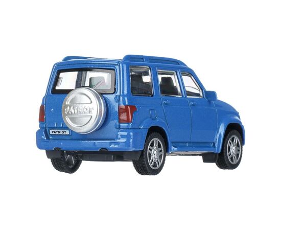 Машина металлическая UAZ patriot 10,5 см, синий цвет