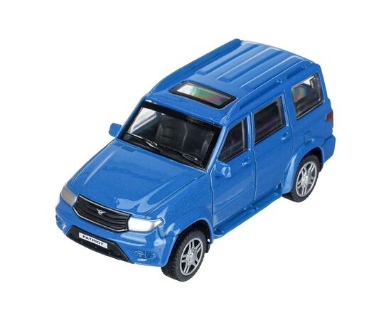 Машина металлическая UAZ patriot 10,5 см, синий цвет