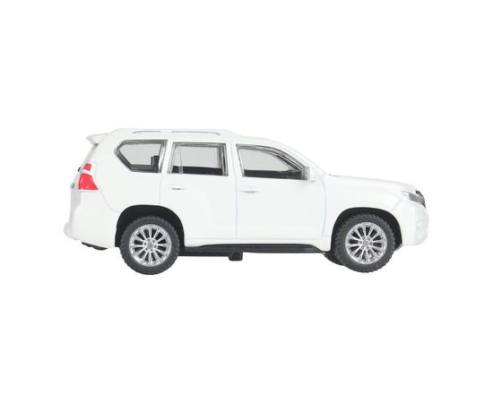 Машина металлическая "Toyota Land Cruiser Prado" цвет белый, 10,5см
