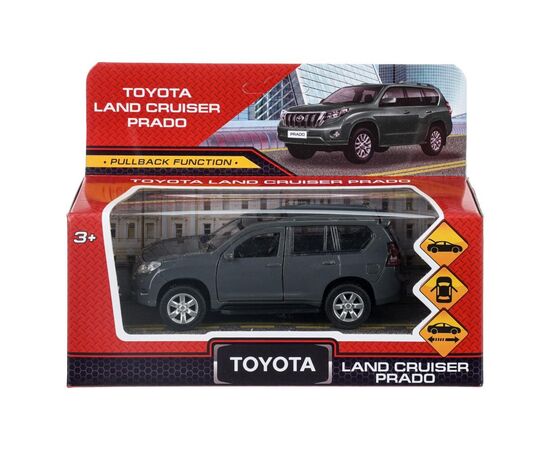Машина металл TOYOTA PRADO длина 12 см, двери