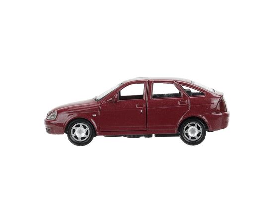 Машина металлическая LADA PRIORA 12 см, бордовый перламутр