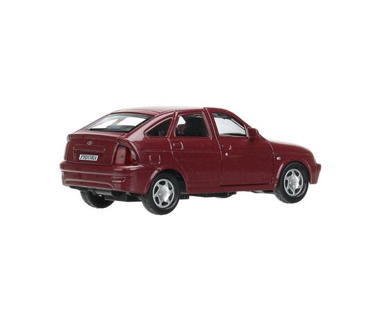 Машина металлическая LADA PRIORA 12 см, бордовый перламутр