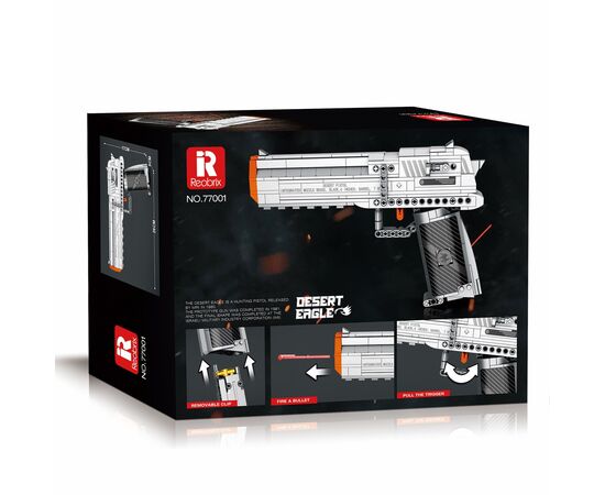 Конструктор REOBRIX "Пистолет Desert Eagle" 356 деталей