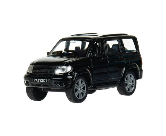 Машина металл UAZ patriot 12 см, черный цвет