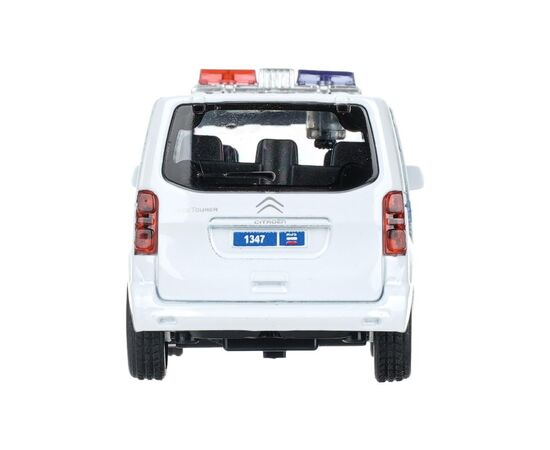 Машина металлическая "Citroen SpaceTourer. Полиция", цвет белый, 12 см