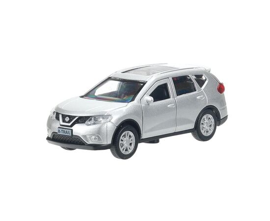 Машина металлическая "Nissan X-Trail" цвет серебристый, 12 см