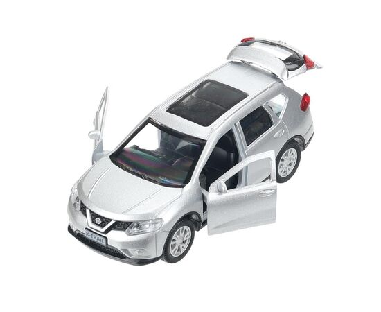 Машина металлическая "Nissan X-Trail" цвет серебристый, 12 см