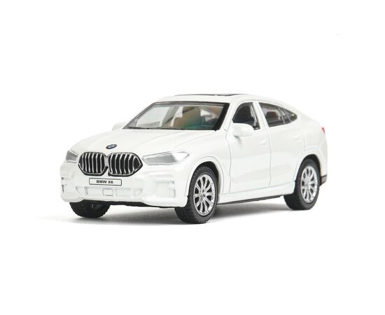 Машина металлическая "BMW X6", цвет белый, 10,5 см