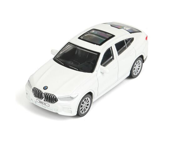 Машина металлическая "BMW X6", цвет белый, 10,5 см
