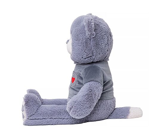 Мягкая игрушка "Кот Макс в графитовой майке" 61 см
