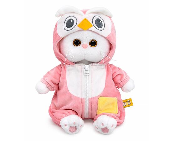 Мягкая игрушка "Кошечка Ли-Ли baby в кигуруми "Сова"