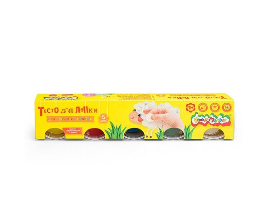 Тесто для лепки 5 цветов по 90 г