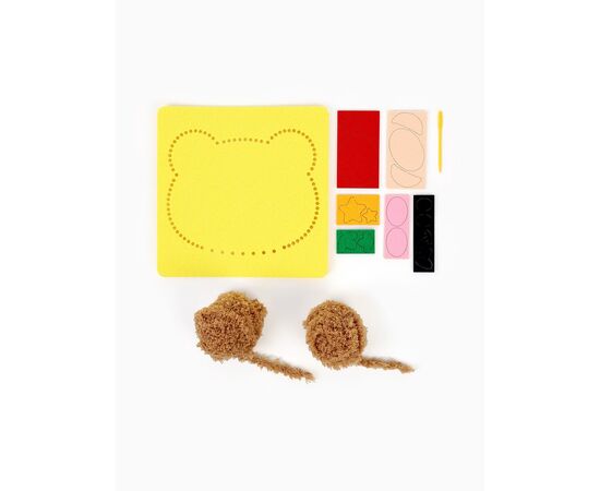 Вышивка по фетру "Медвежонок"